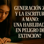 ✍️ Generación Z y la escritura a mano: ¿una habilidad en peligro de extinción?