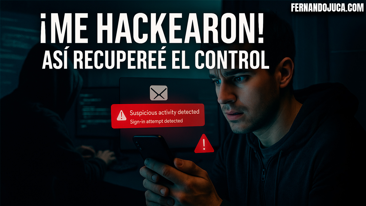 🛡️ Me hackearon el correo: así lo descubrí y recuperé el control