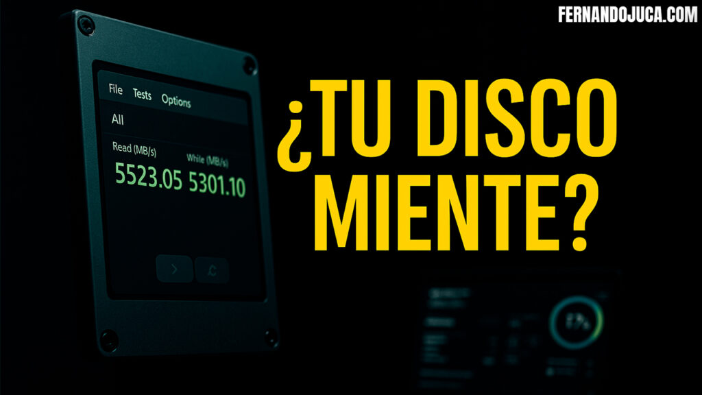 💾 ¿Tu disco es tan rápido como promete? Las mejores herramientas para medir velocidad y salud de tu almacenamiento