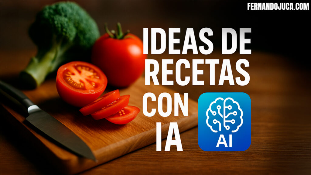 🍳🤖 Cómo usar la inteligencia artificial para obtener ideas de recetas de cocina
