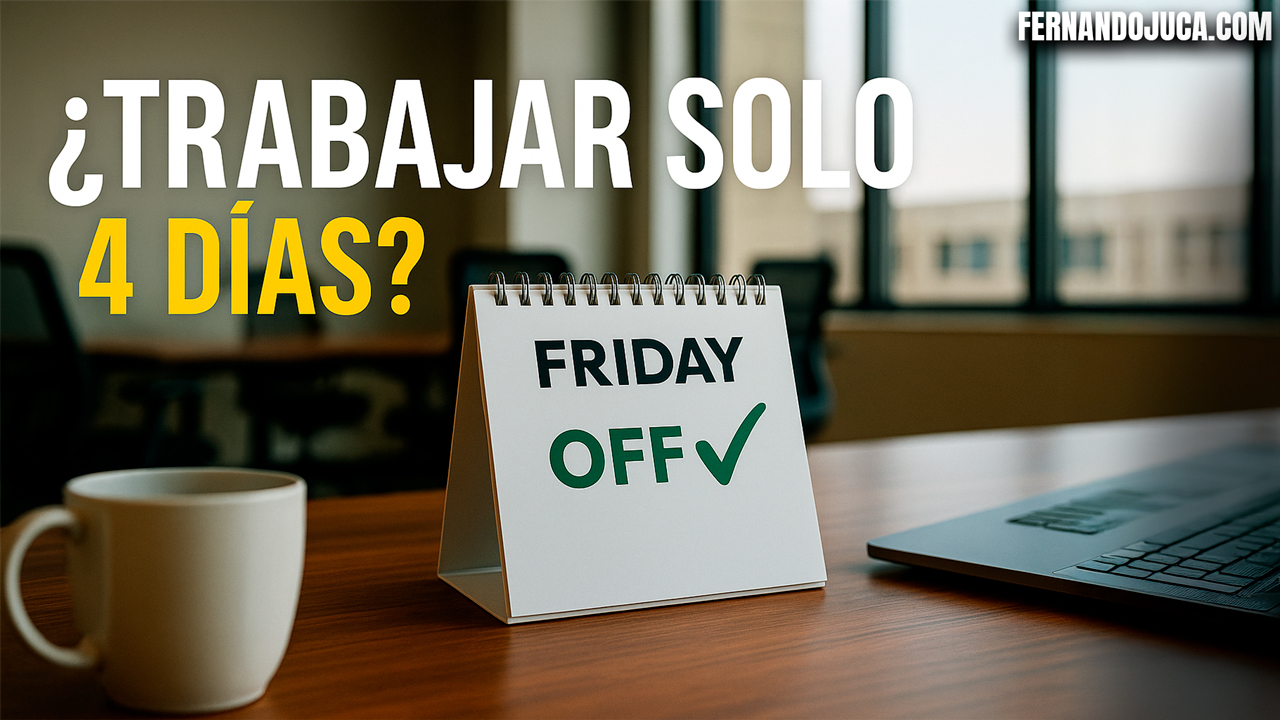 ⏳ ¿Semana laboral de 4 días? El Reino Unido lo prueba (¡y funciona!)