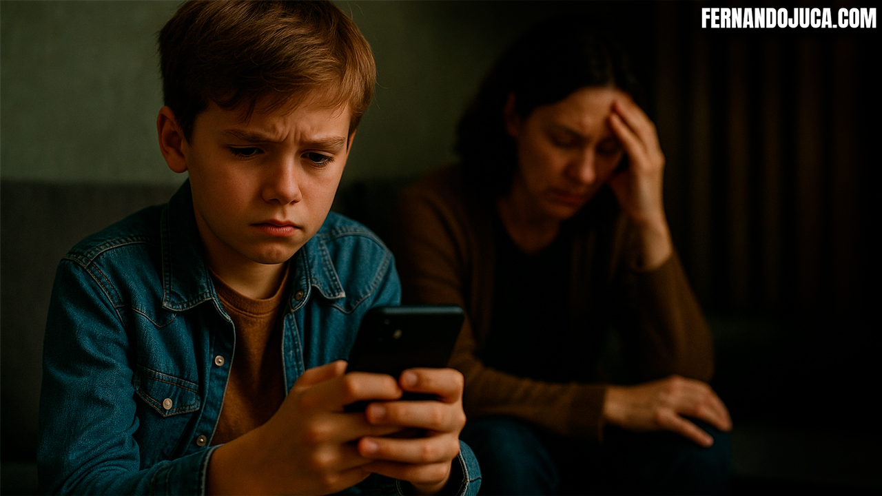 📱 Niños con smartphone antes de los 13: un riesgo real para su salud mental, según un estudio