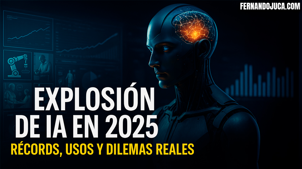 🤖 La explosión de la IA en 2025: cifras récord, usos cotidianos y dilemas éticos