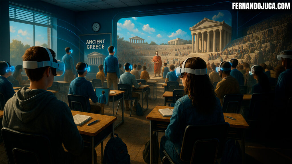 🧠🌐 Aulas inmersivas en el metaverso: ¿revolución educativa o distracción digital?