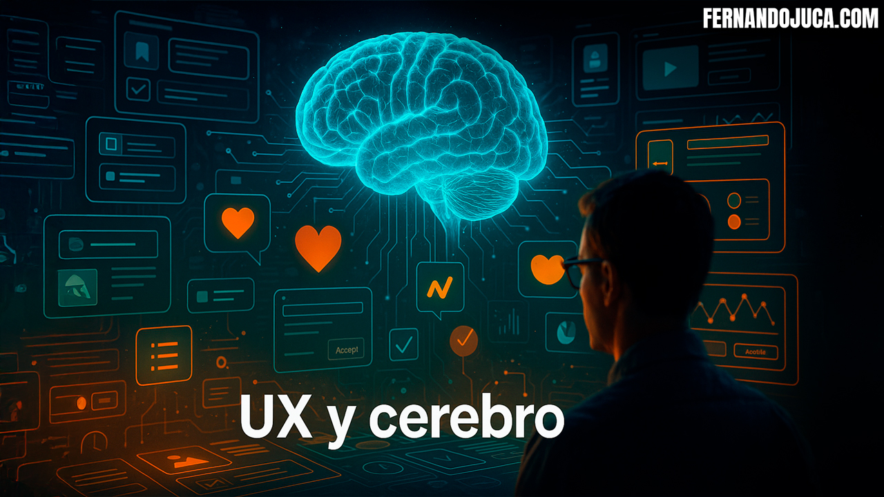 🧠 Diseño de Interfaces que Piensan como Nosotros: Cómo el Cerebro Influye en la UX