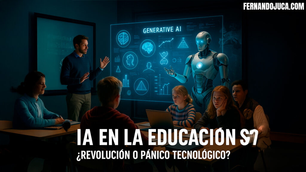 🧠 IA Generativa en la Educación: ¿Revolución o Pánico Tecnológico?