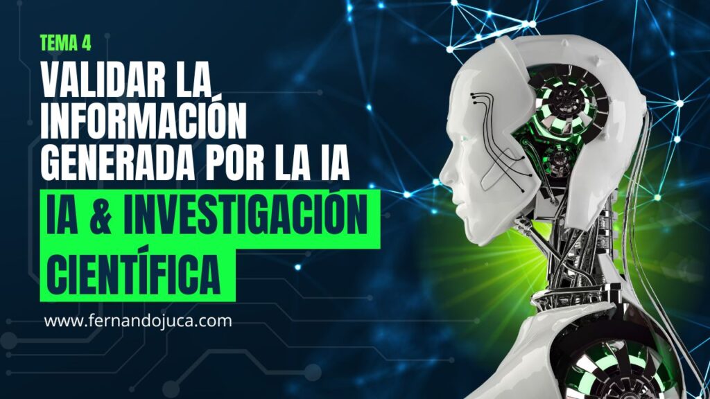 🔎 Cómo validar información generada por IA en la investigación académica 🤖📚