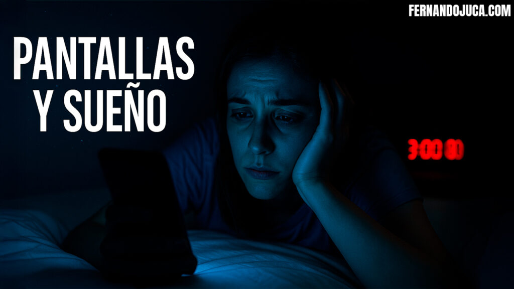 😴 Pantallas y sueño: ¿la luz azul es realmente el problema?