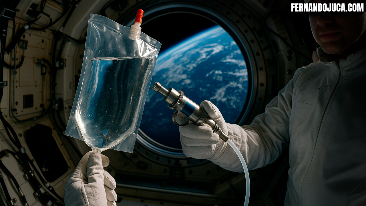 🚀 Agua potable en el espacio: la NASA ya recicla hasta el 98 % del agua en la EEI 💧