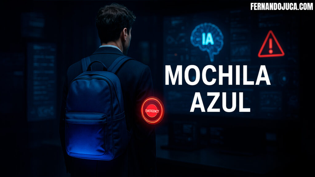 🎒 Sam Altman y su misteriosa mochila azul: ¿el botón de emergencia contra la IA?