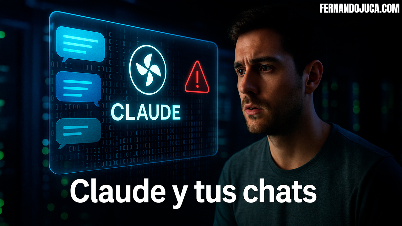 📢 Anthropic cambia las reglas: Claude usará tus conversaciones para entrenar su IA