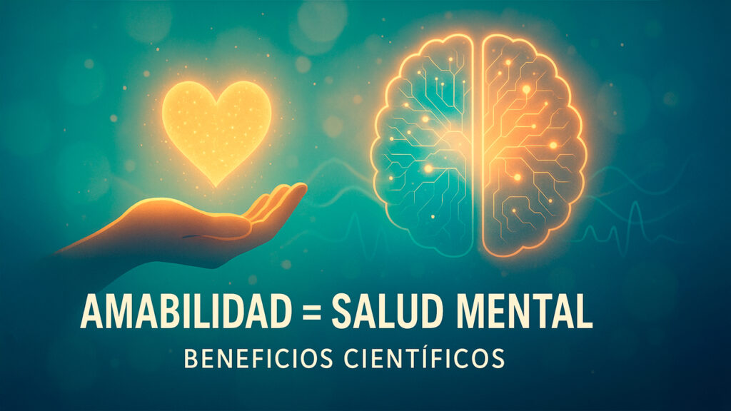Amabilidad y salud mental: la ciencia confirma sus beneficios 💙🌍