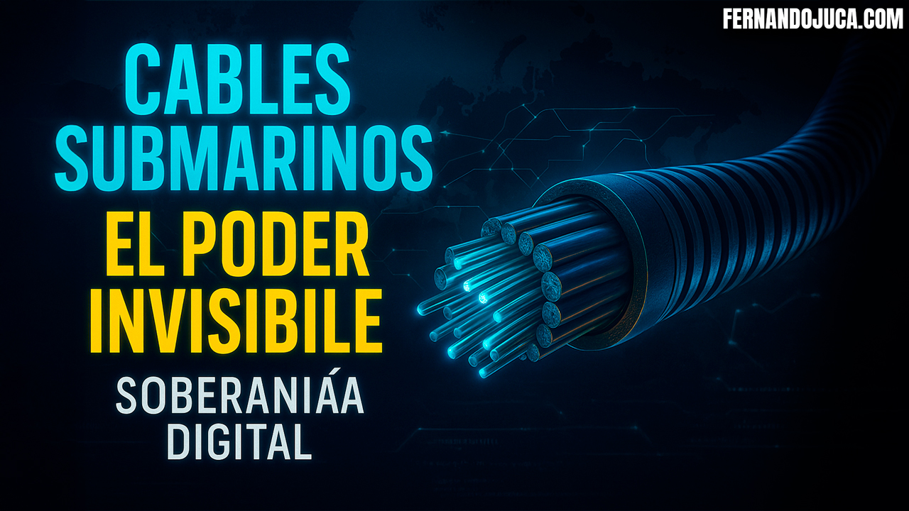 🌊 Cables submarinos: el poder invisible que controla Internet y la batalla por la soberanía digital