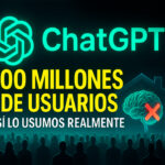 📊 ChatGPT alcanza 200 millones de usuarios semanales y revela cómo lo usamos realmente