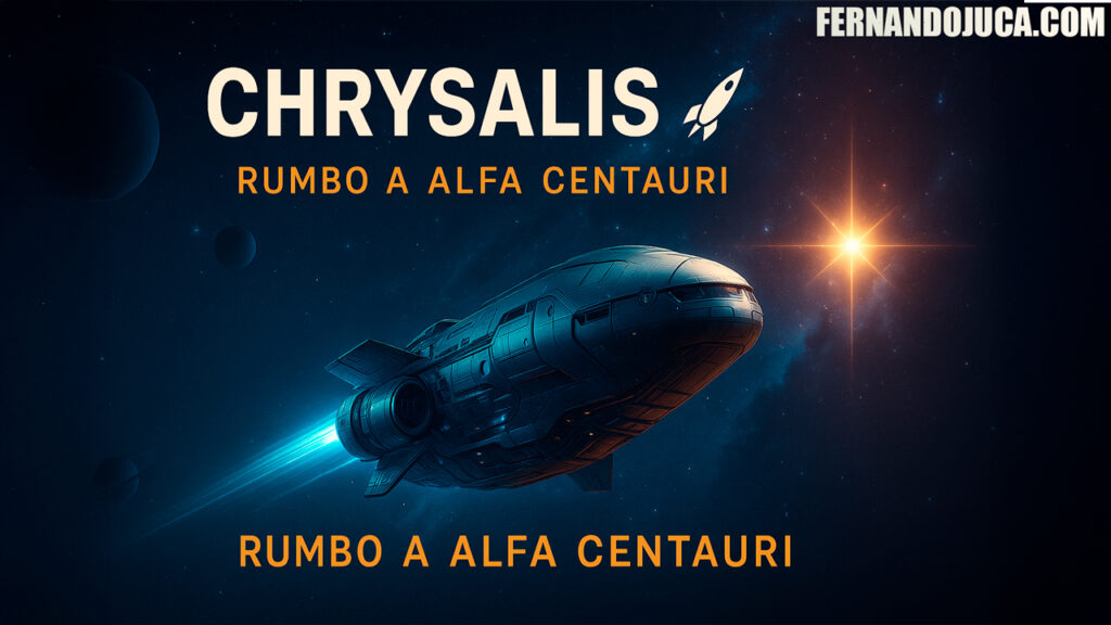 🚀 Chrysalis: la nave interestelar que llevaría a la humanidad a Alfa Centauri