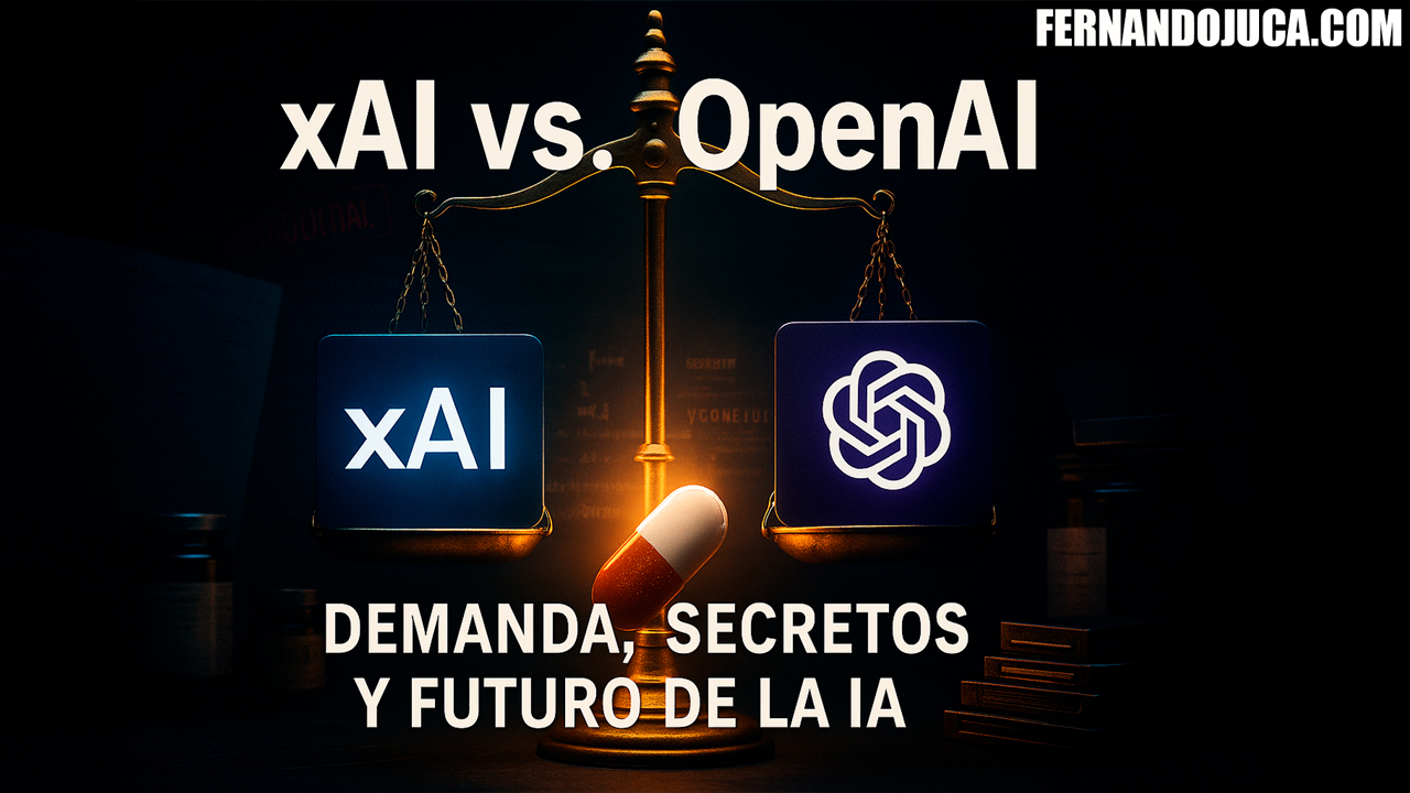 Demanda de xAI contra OpenAI ⚖️: secretos, rivalidad y el futuro de la IA