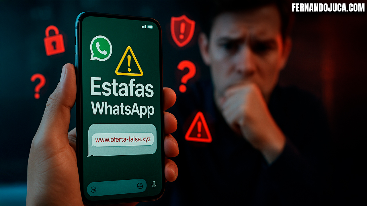 🛡️ WhatsApp y enlaces sospechosos: cómo detectar estafas fácilmente desde tu chat