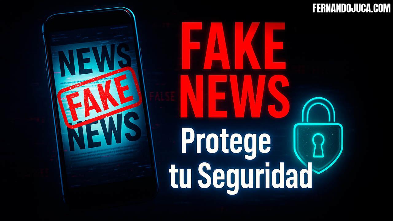 🛑 Fake News peligrosas: cómo identificarlas y proteger tu seguridad