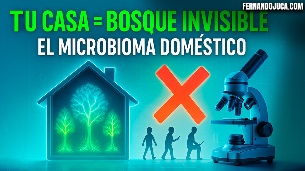 🏡 Tu casa es un bosque invisible: el microbioma doméstico y la revolución de la limpieza