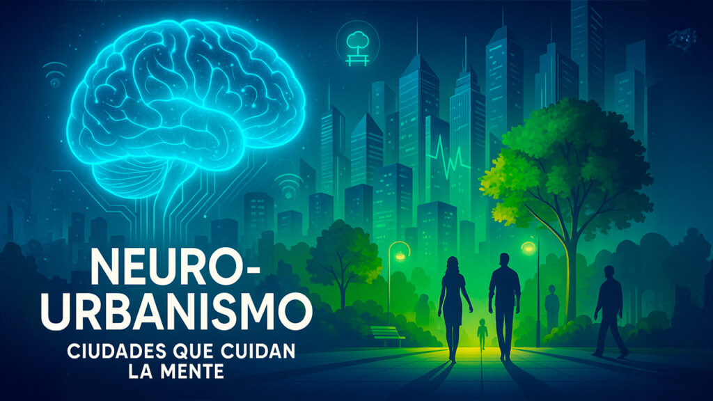Neuro-urbanismo: cómo diseñar ciudades que cuiden la mente 🌳🏙️🧠
