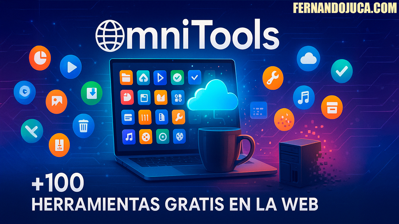 🌐 OmniTools: más de 100 herramientas web gratis para ahorrar espacio en tu PC