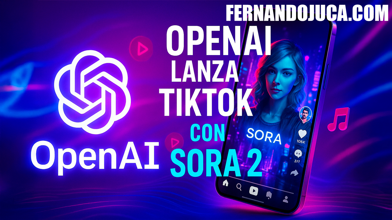 OpenAI prepara su propio TikTok 🎥🤖: la app de videos con Sora 2