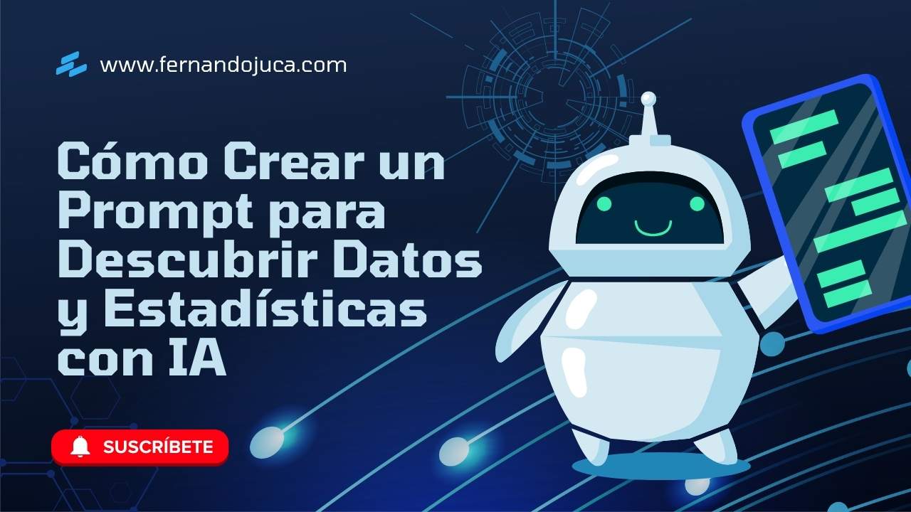 Plantilla de PROM para descubrir estadísticas con IA en investigación académica