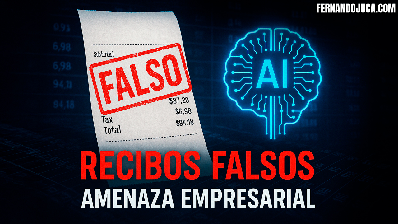 🧾 Recibos falsos con IA: la nueva amenaza en el control de gastos empresariales