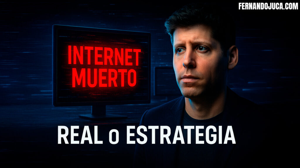 🌐 Sam Altman y la teoría del “internet muerto”: preocupación real o estrategia