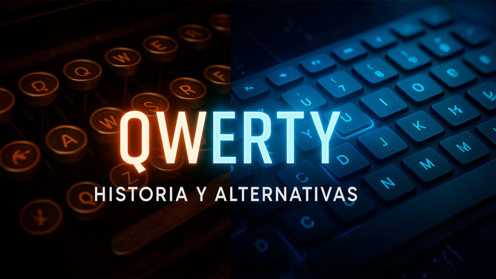 Teclado QWERTY ⌨️: historia, alternativas y por qué lo seguimos usando