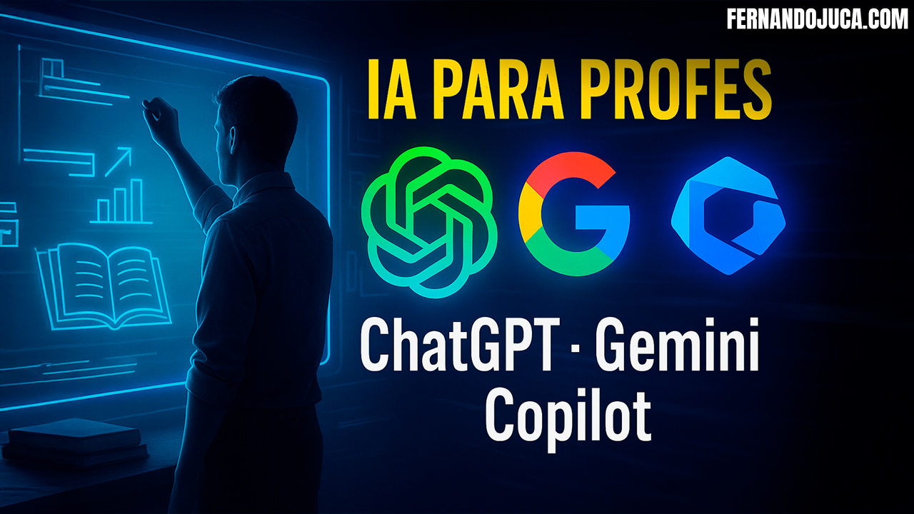 🎓 Cómo usar ChatGPT, Gemini o Copilot para preparar tus clases