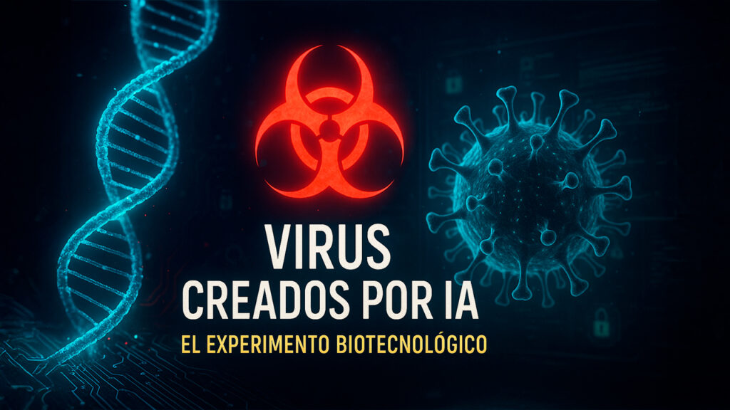 Virus creados por IA 🧬🤖: el experimento que podría revolucionar la biotecnología