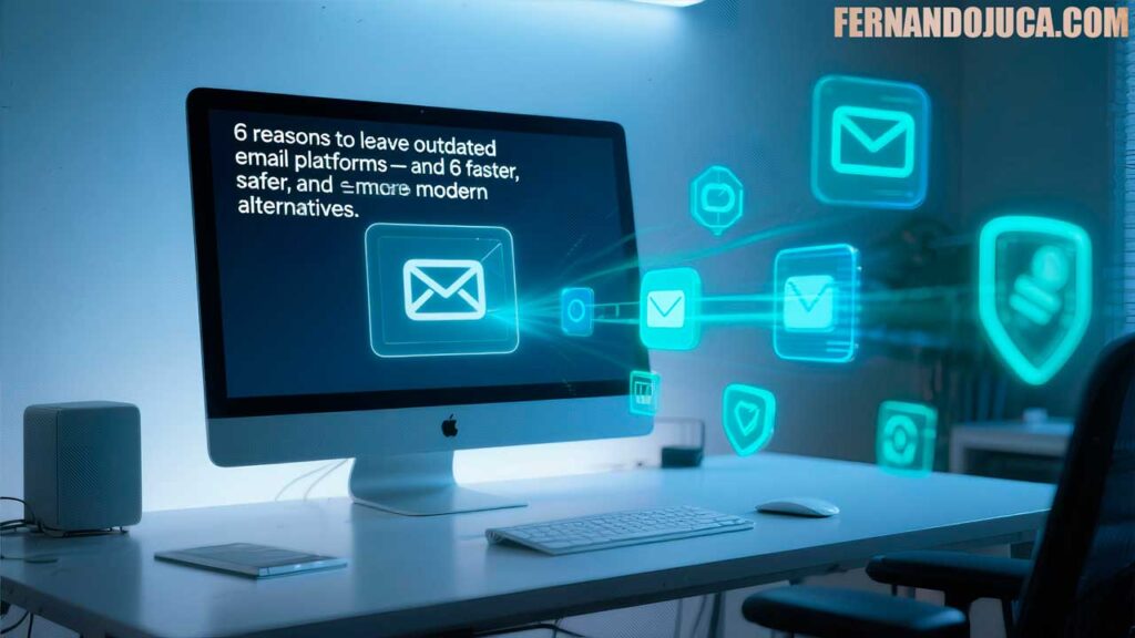 ✉️ 6 razones para dejar Outlook y 6 alternativas más rápidas, seguras y modernas
