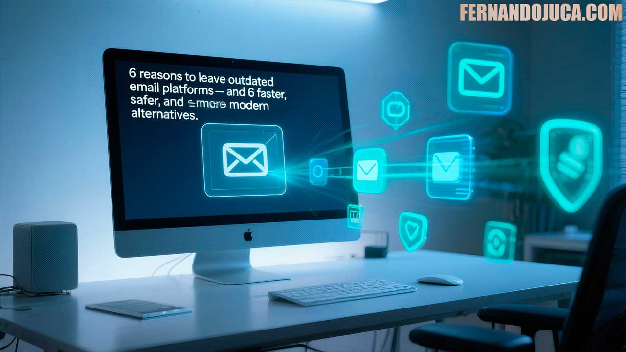 ✉️ 6 razones para dejar Outlook y 6 alternativas más rápidas, seguras y modernas