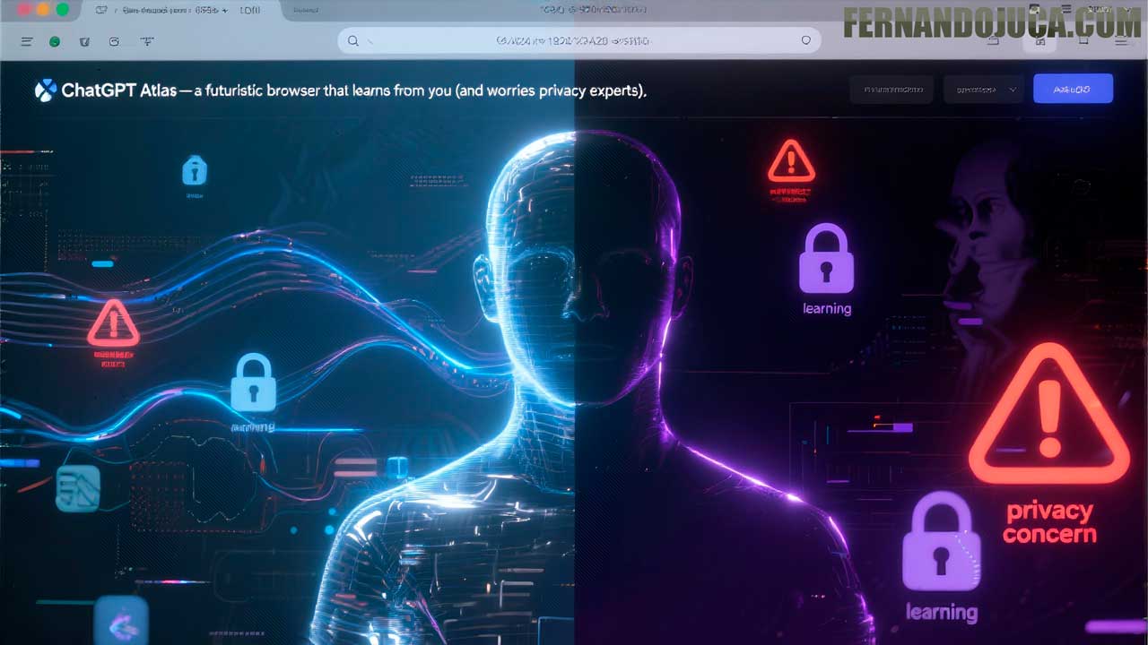 🧠 ChatGPT Atlas: el navegador de OpenAI que aprende de ti (y preocupa a los expertos en privacidad)