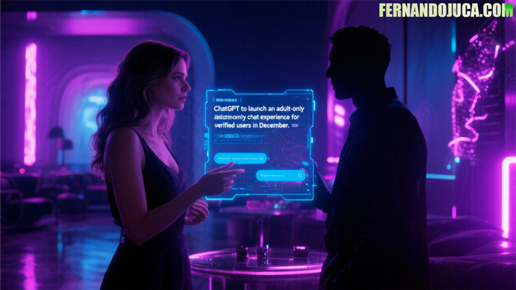 ChatGPT lanzará chats eróticos para adultos verificados en diciembre: Sam Altman confirma la nueva modalidad