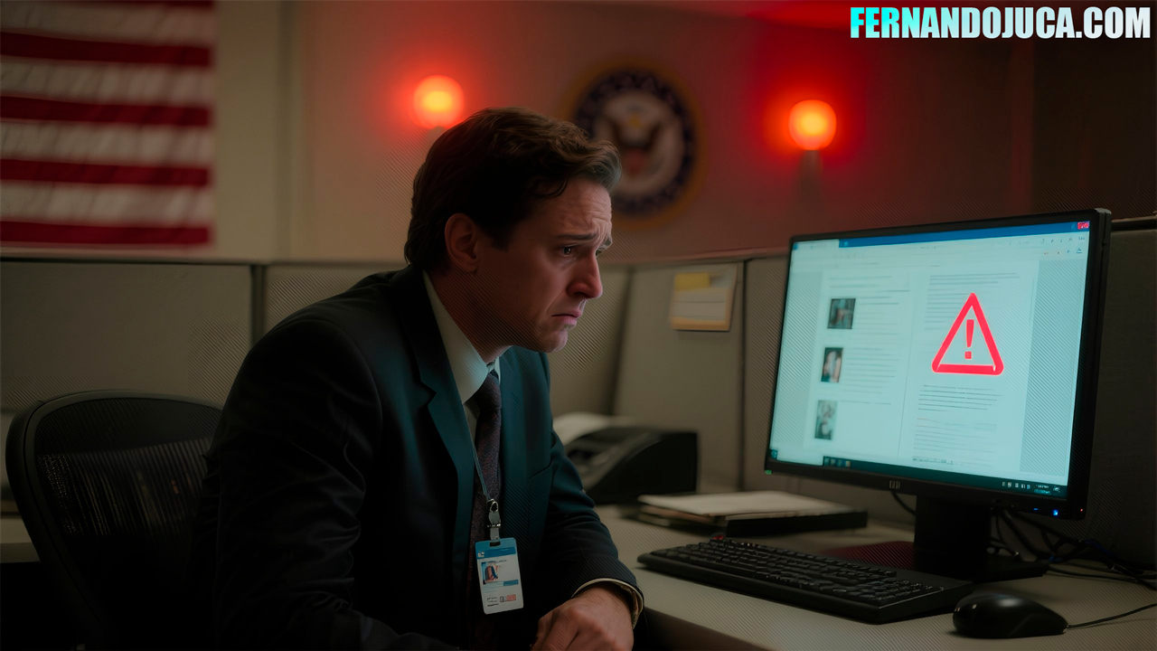 💻 Usar el ordenador del trabajo para fines personales: un error que casi cuesta el empleo a un funcionario de EE. UU.