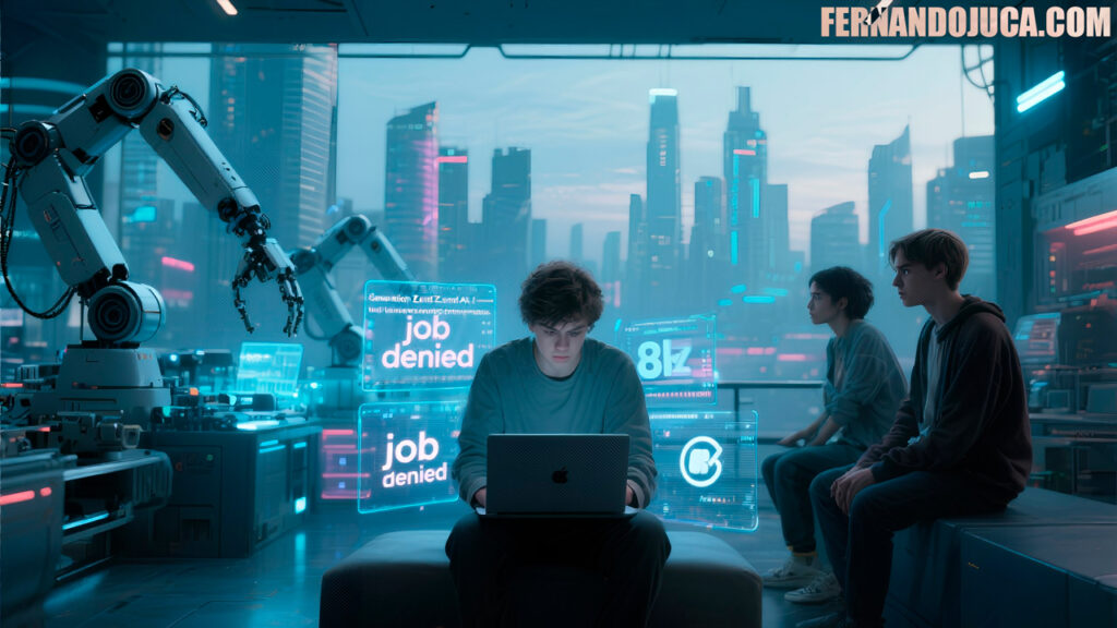 Generación Z y la IA: el crecimiento económico que deja sin empleo a los más jóvenes