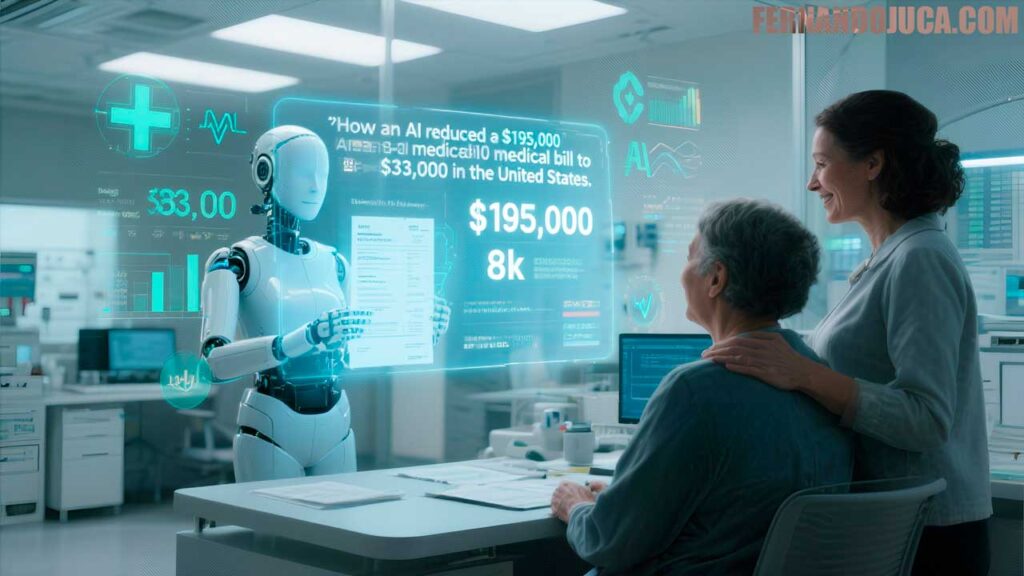 ⚖️ Cómo una IA redujo una factura médica de $195.000 a $33.000 en Estados Unidos