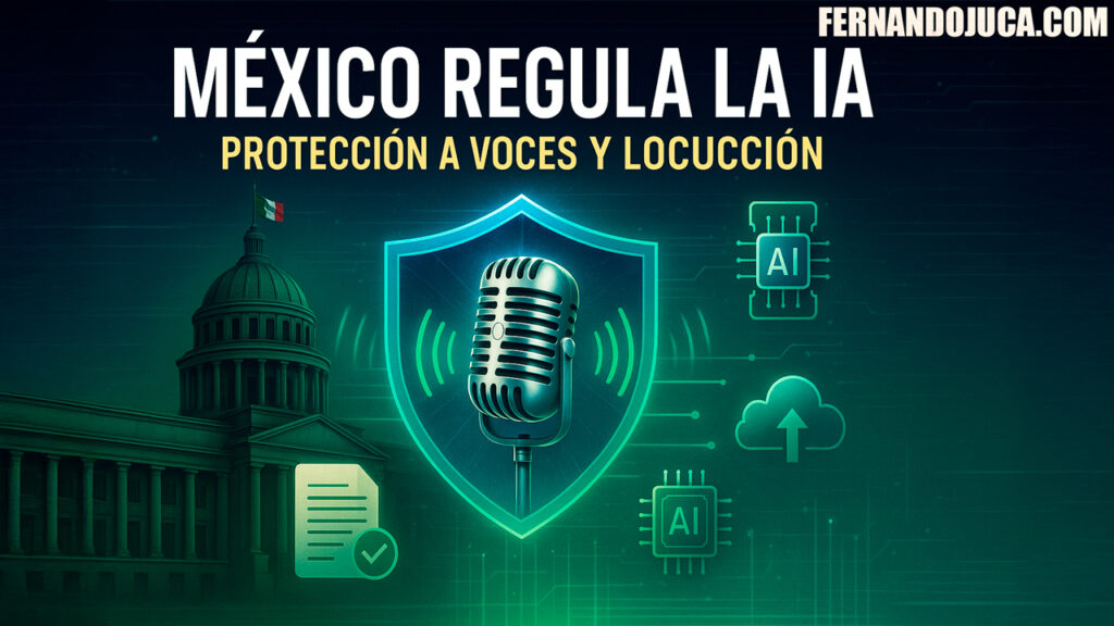 México avanza en la regulación de IA para proteger voces en doblaje y locución