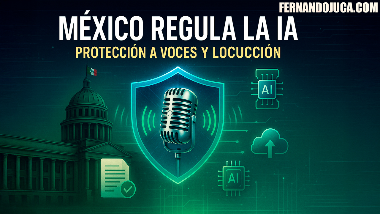 México avanza en la regulación de IA para proteger voces en doblaje y locución