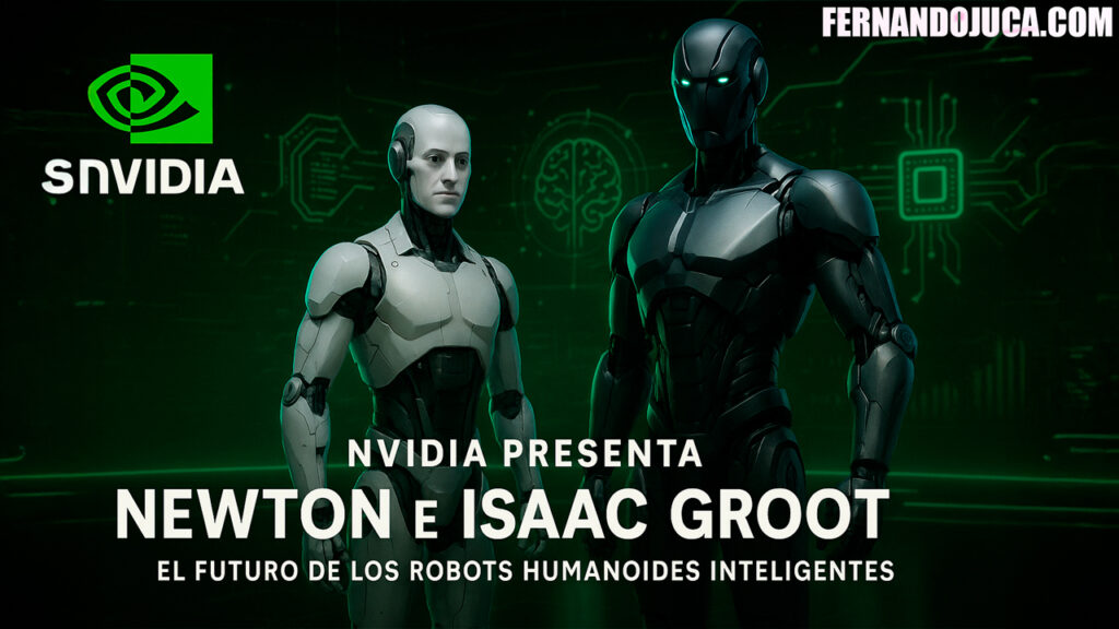 NVIDIA presenta Newton e Isaac GR00T: el futuro de los robots humanoides inteligentes
