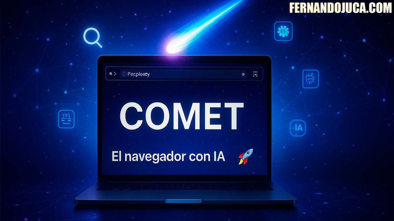 🌐 Perplexity libera Comet, su navegador con IA, gratis para todos los usuarios