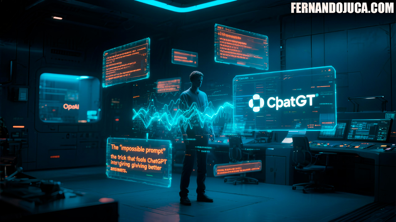 🧠 El “prompt imposible” de Palmer Luckey: el truco que engaña a ChatGPT para dar mejores respuestas