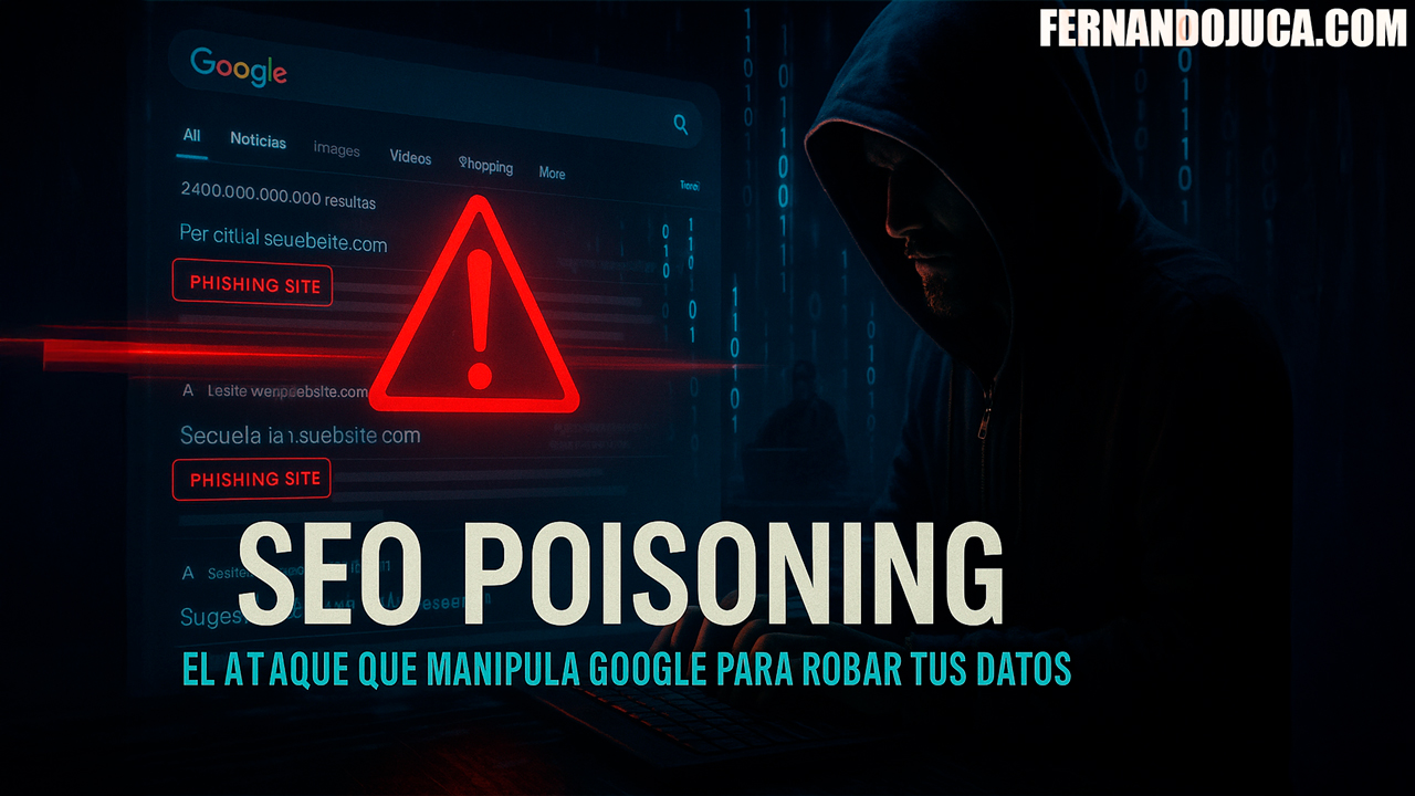 SEO Poisoning: el ataque que manipula Google para robar tus datos