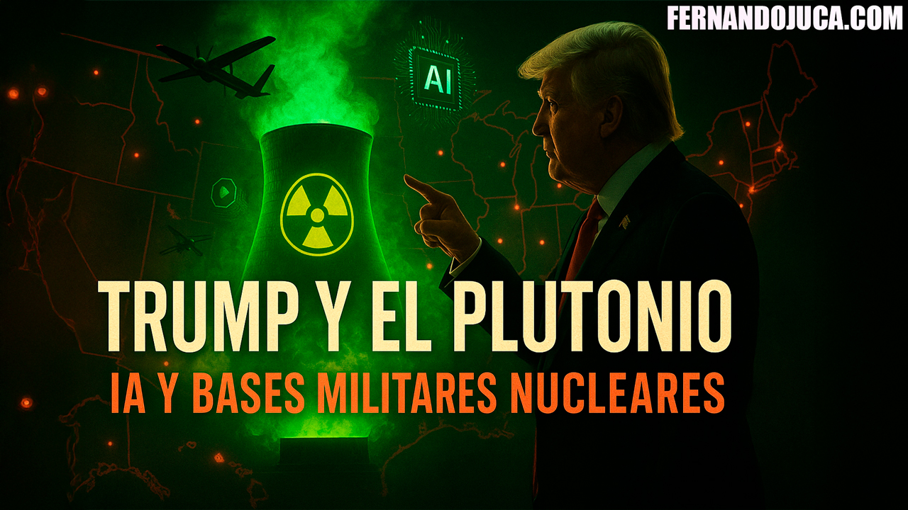 Trump apuesta por reciclar plutonio nuclear para alimentar la IA y bases militares