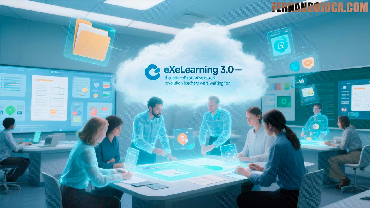 🚀 eXeLearning 3.0: la revolución colaborativa en la nube que esperaban los docentes