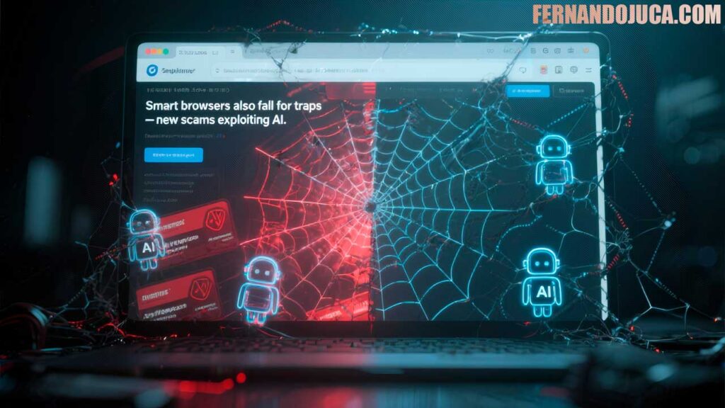 🧑‍💻 Navegadores inteligentes también caen en trampas: nuevas estafas que aprovechan la IA