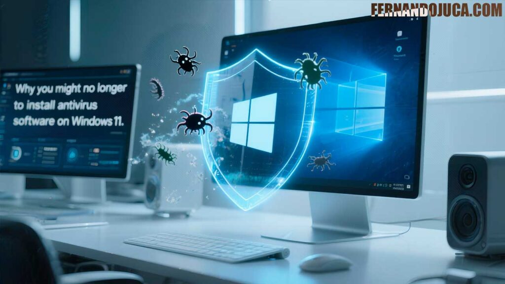 🛡️ Por qué ya podrías no necesitar instalar un antivirus en Windows 11