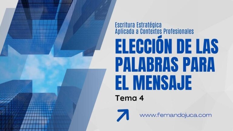 Elección de palabras en escritura profesional: claridad, impacto y tono adecuado